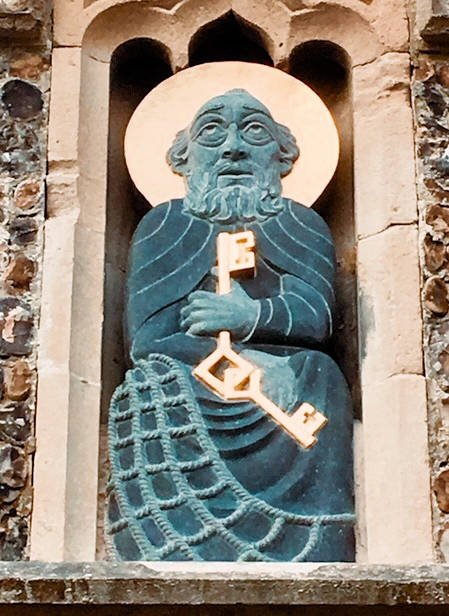 New Statue of St Peter