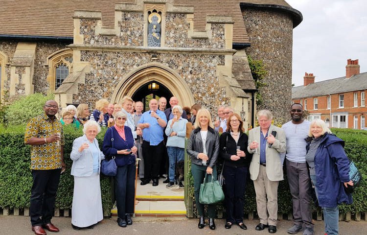 Blessing of Statue of St Peter